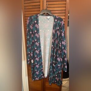 Lularoe pineapple cardigan